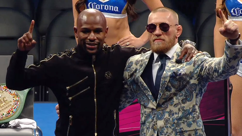 Mayweather vs McGregor Conférence de presse