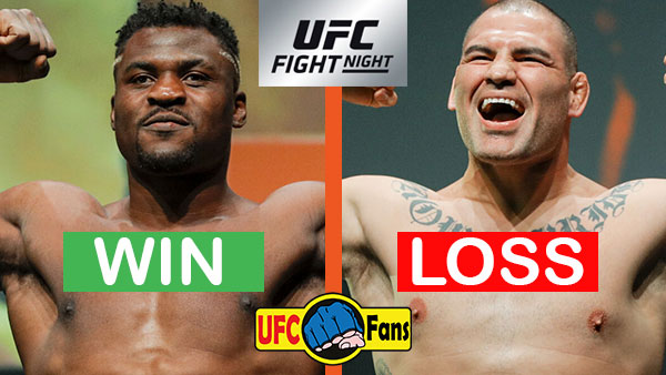 Francis Ngannou contre Cain Velasquez