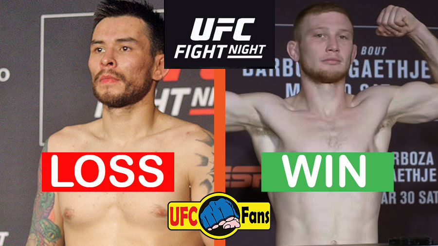 Ray Borg contre Casey Kenney