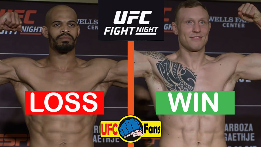 David Branch contre Jack Hermansson