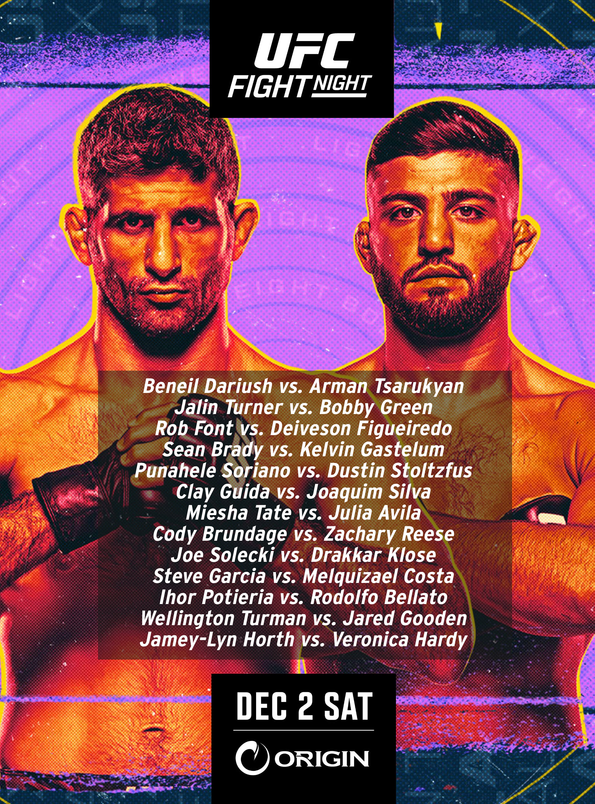 UFC on ESPN 52 - Austin - Poster et affiche