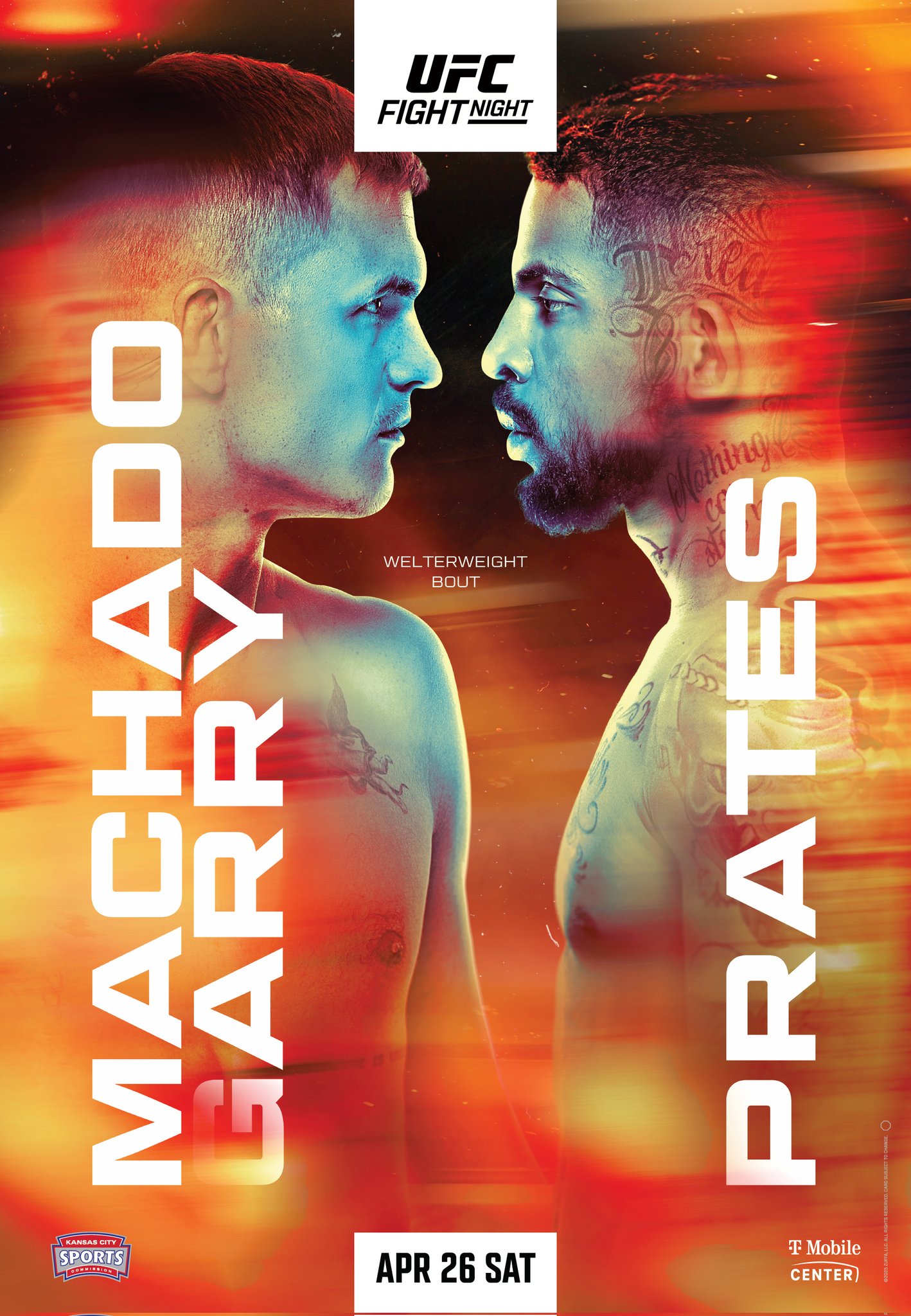 UFC on ESPN 66 - Kansas City - Poster et affiche