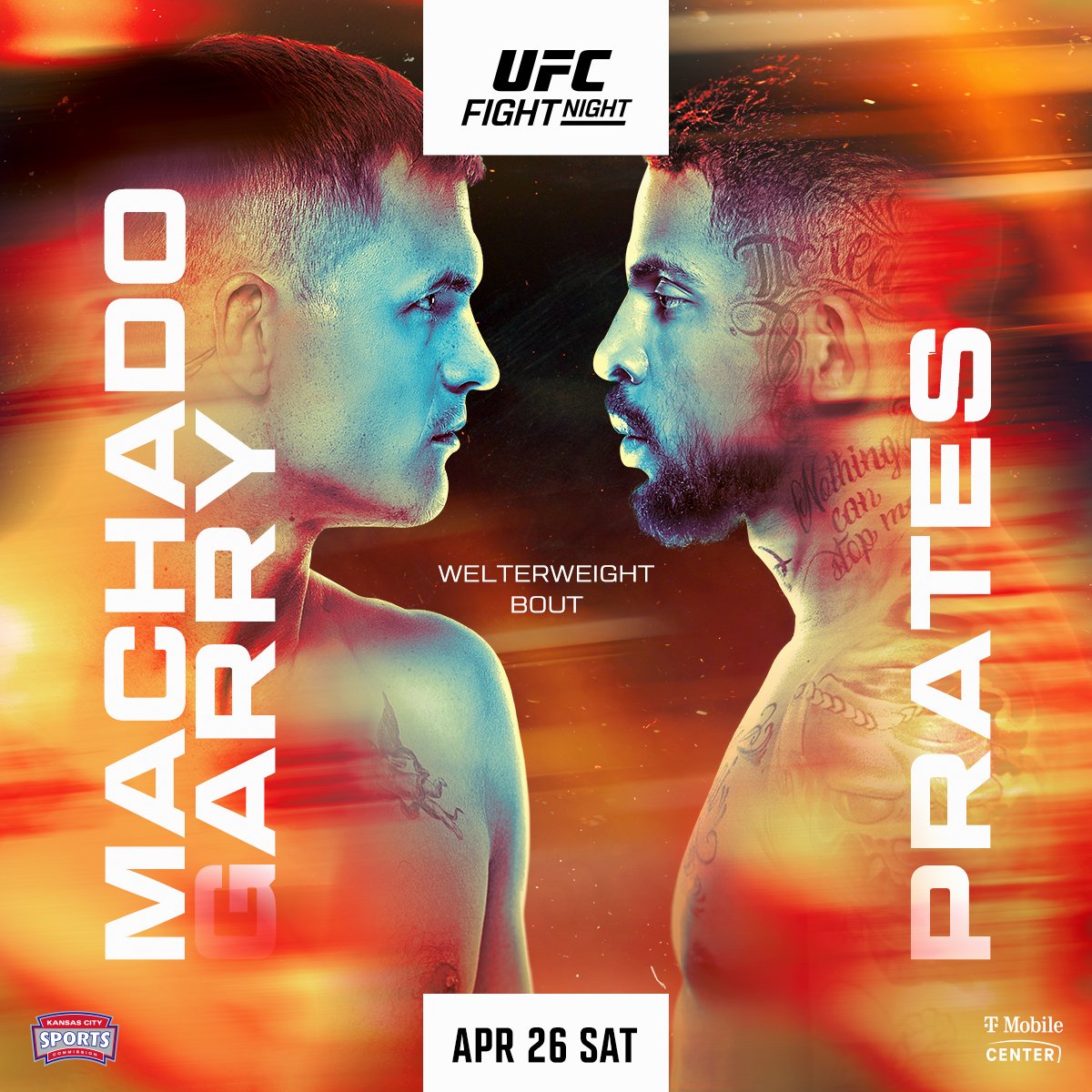 UFC on ESPN 66 - Kansas City - Poster et affiche