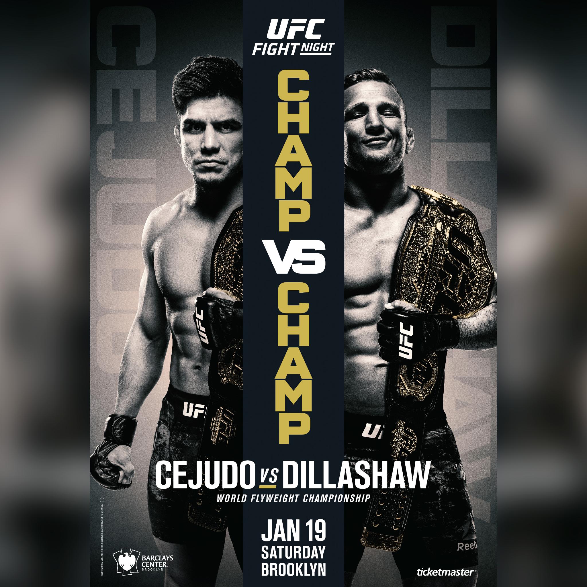 Poster/affiche UFC on ESPN+ 1