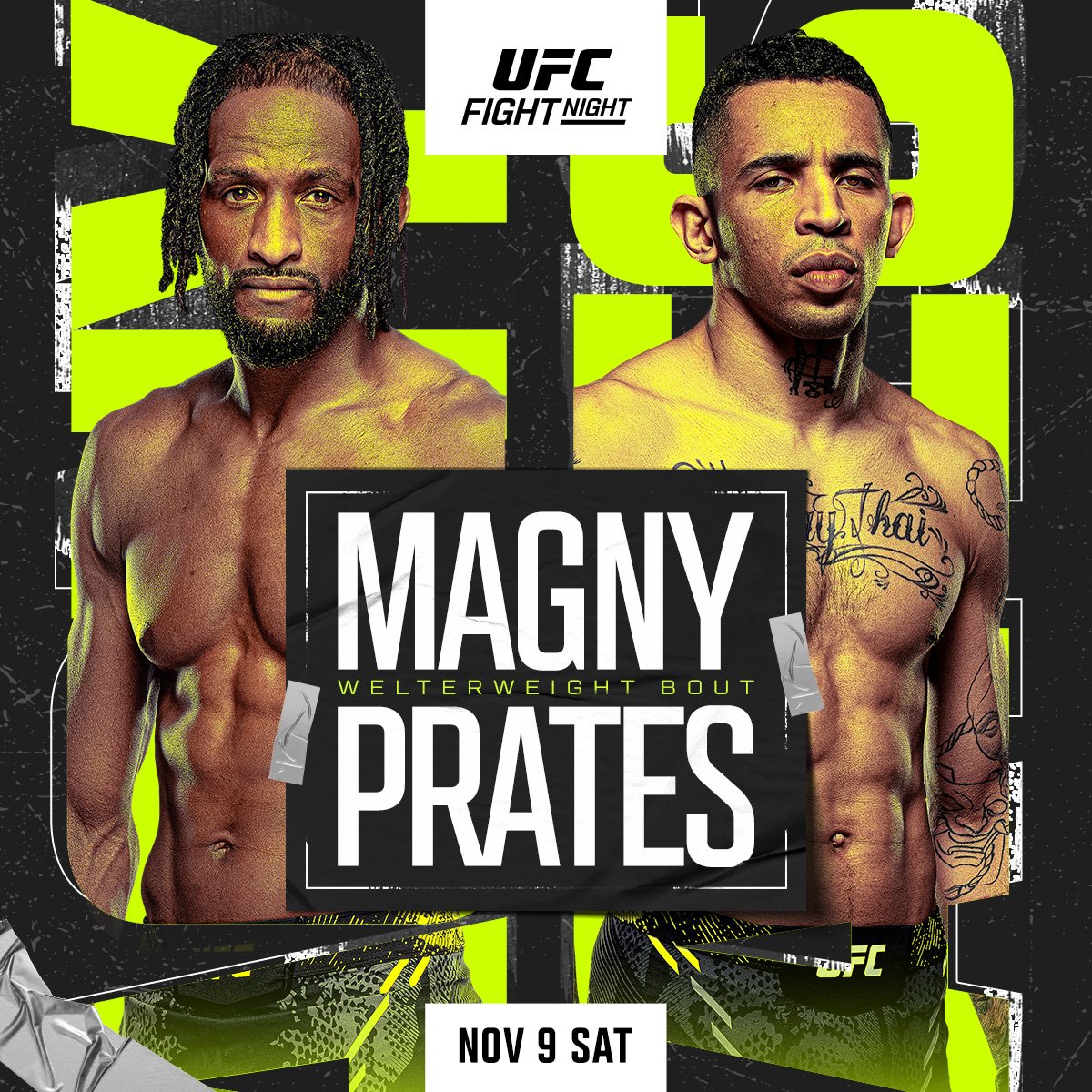 UFC on ESPN+ 105 - Las Vegas - Poster et affiche