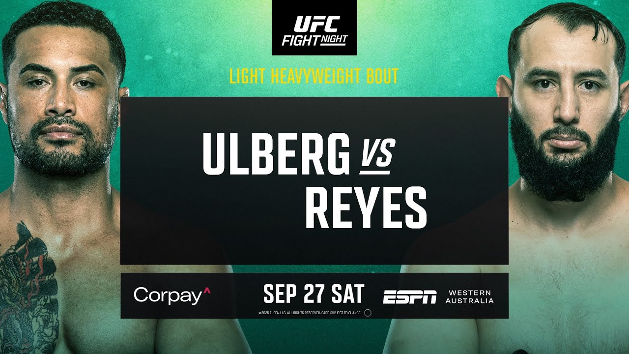 UFC on ESPN+ 118 - Perth - Poster et affiche
