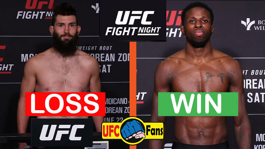 Bryan Barberena contre Randy Brown