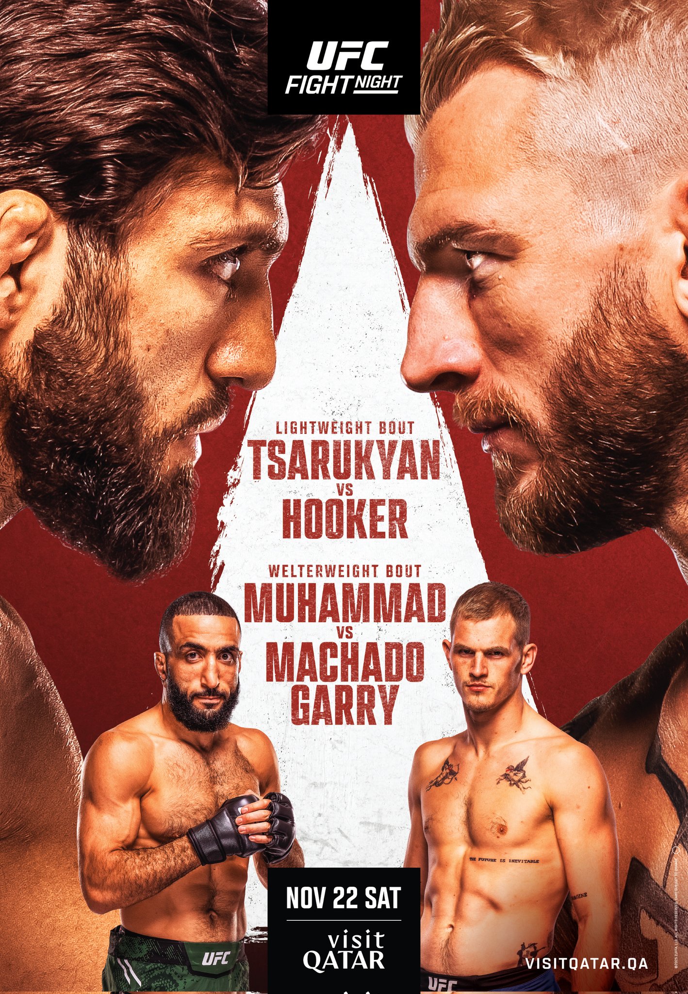 UFC on ESPN+ 123 - Doha - Poster et affiche