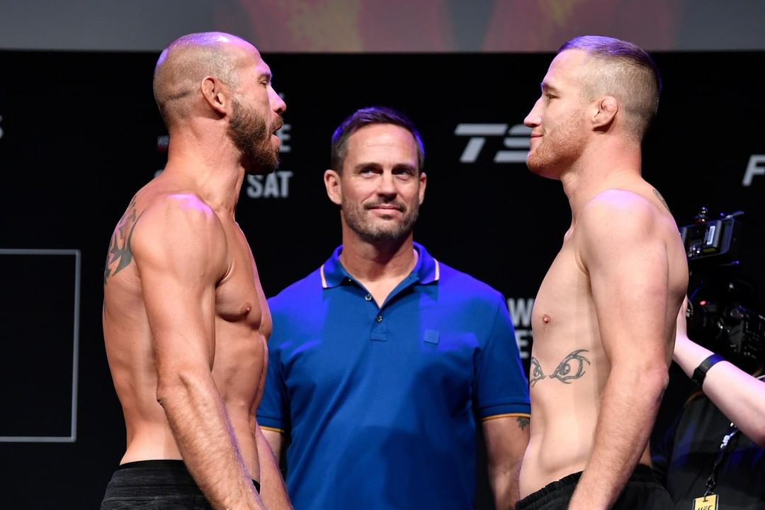 Donald Cerrone contre Justin Gaethje