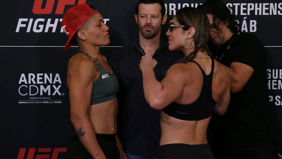 Sijara Eubanks contre Bethe Correia