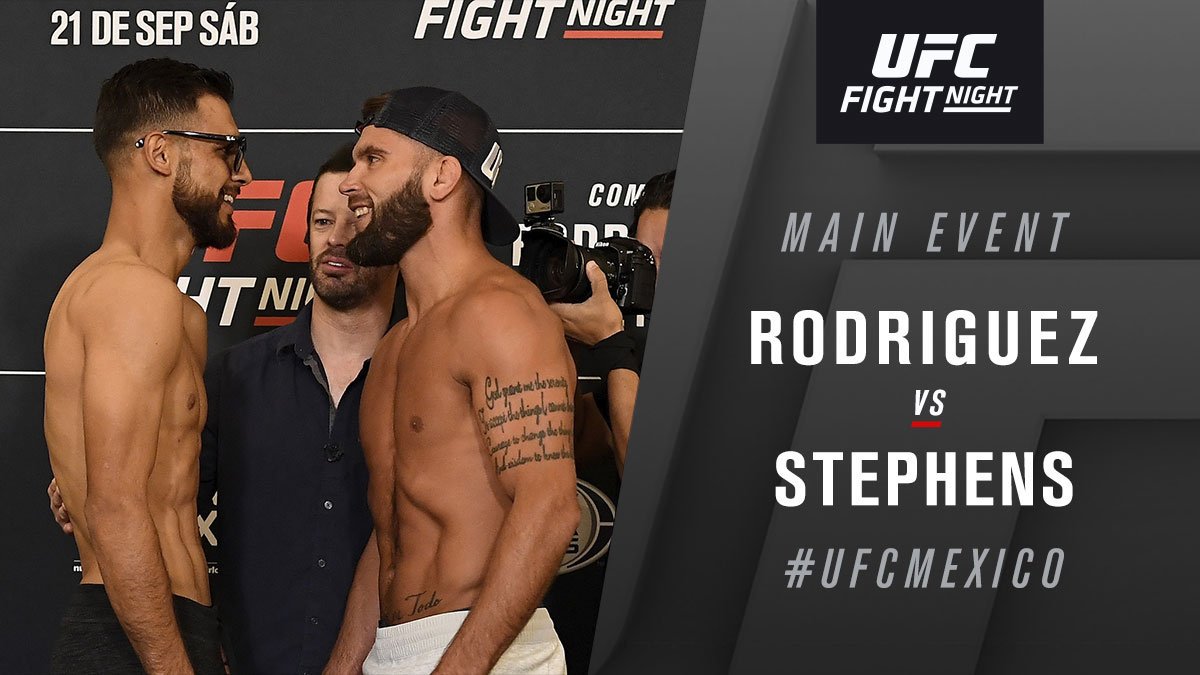 Yair Rodriguez contre Jeremy Stephens