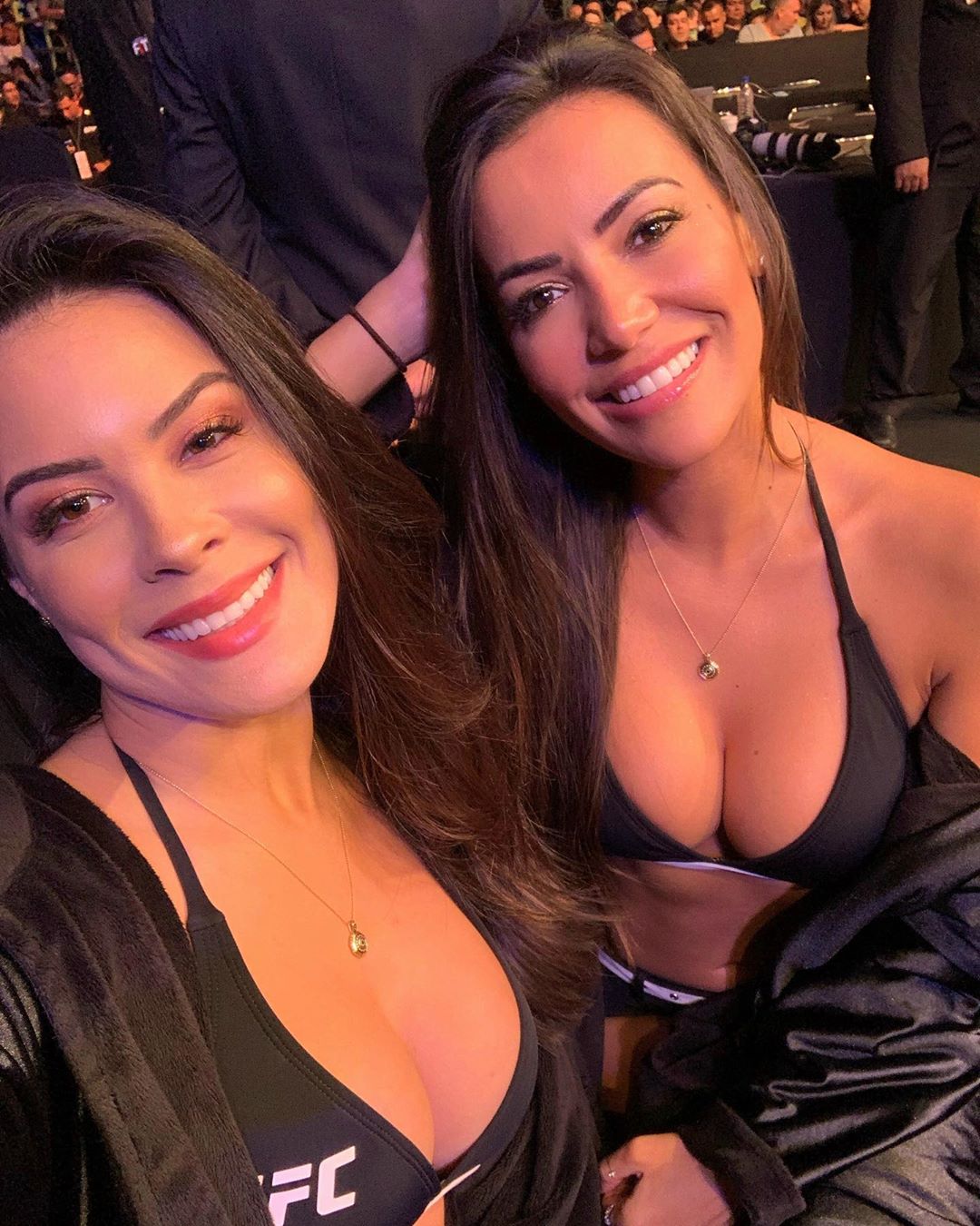 UFC Sao Paulo Octagon girls