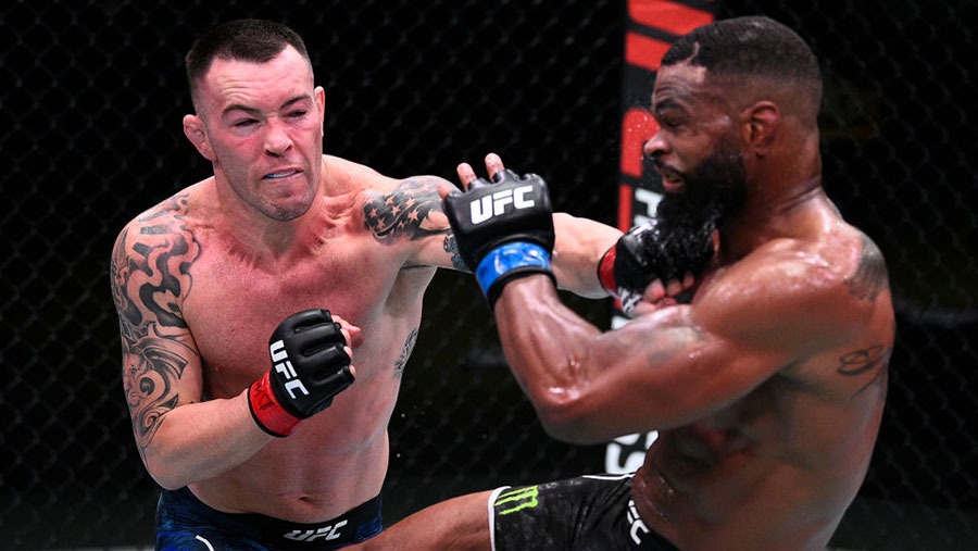 Colby Covington contre Tyron Woodley