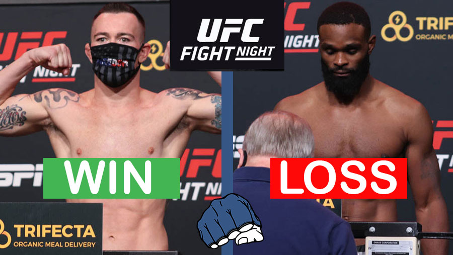 Colby Covington contre Tyron Woodley