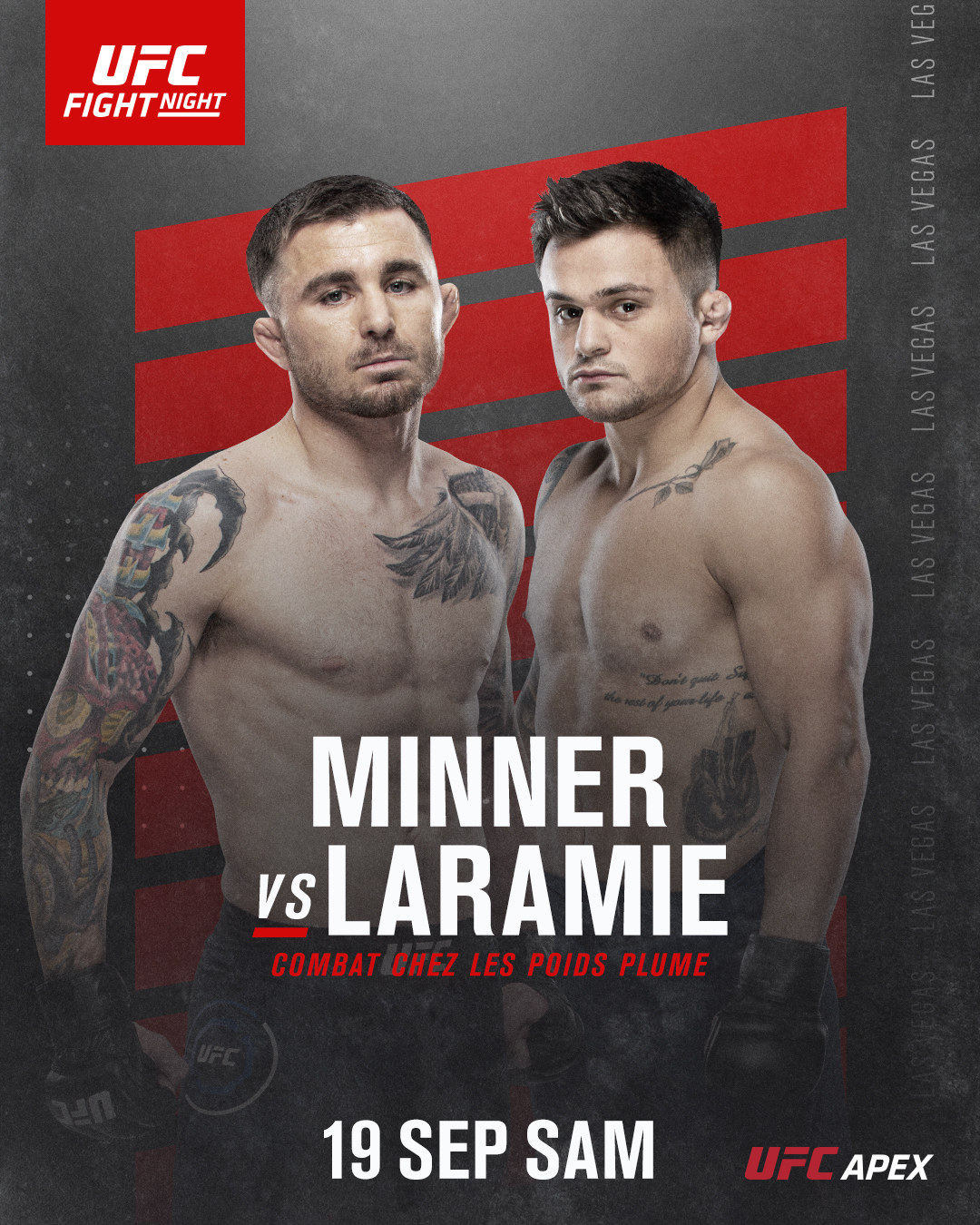 UFC on ESPN+ 36 - Las vegas - Poster et affiche