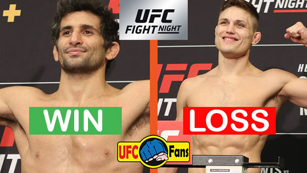 Beneil Dariush contre Drew Dober