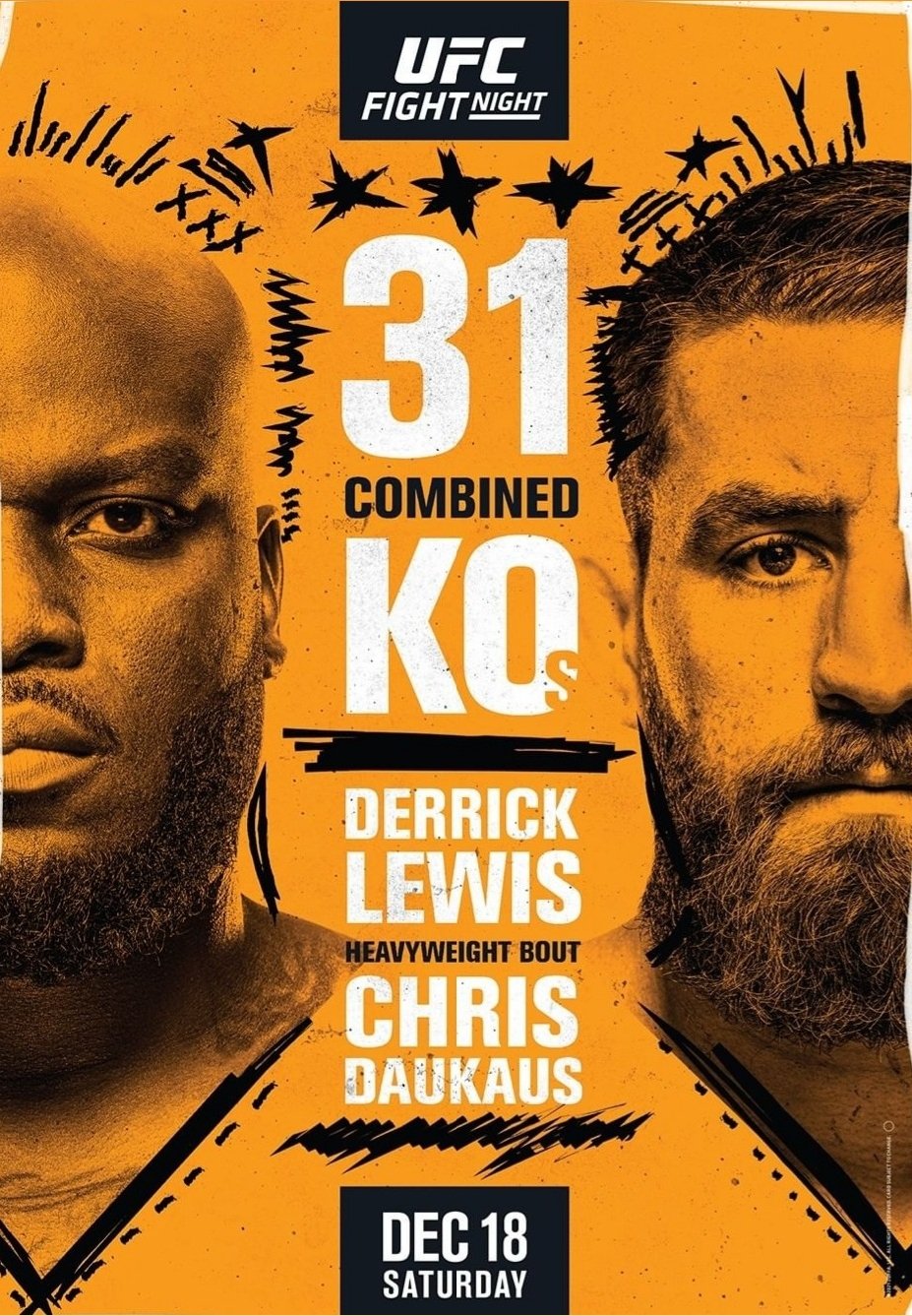 UFC on ESPN+ 57 - Las Vegas - Poster et affiche