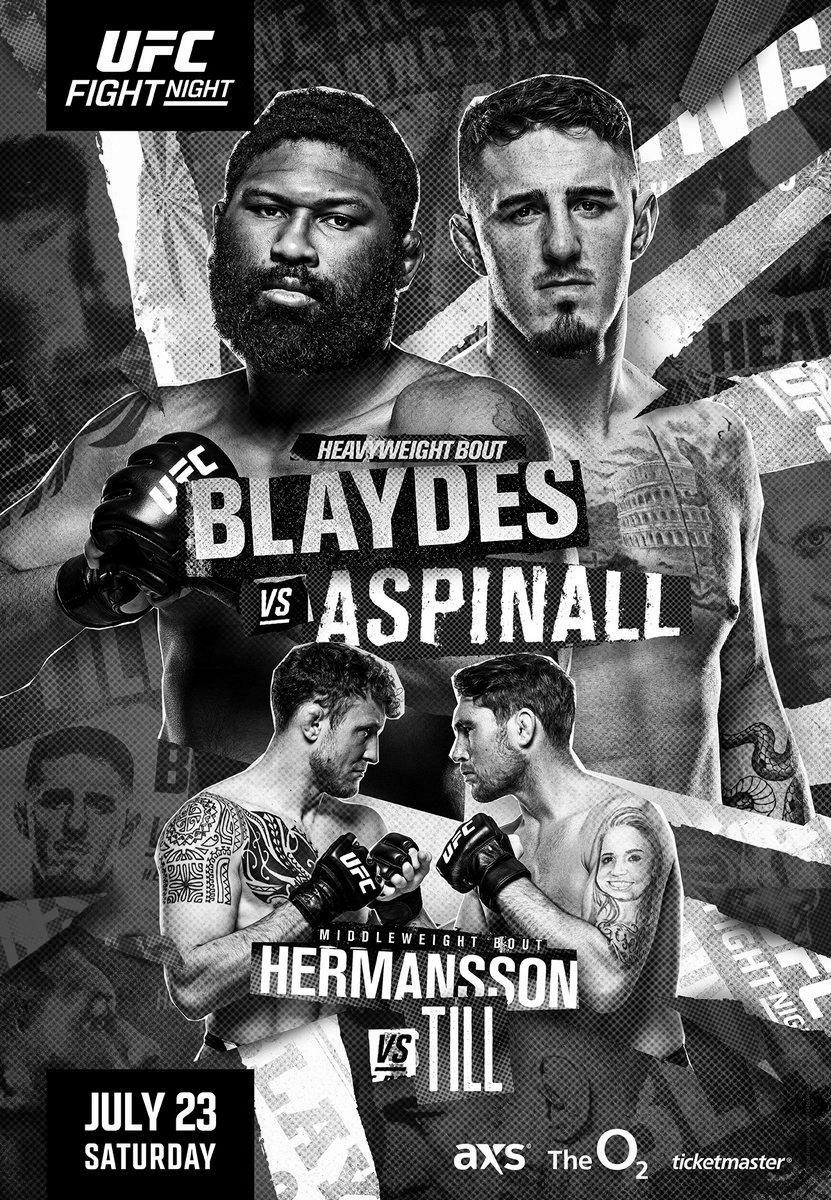 UFC on ESPN+ 66 - Londres - Poster et affiche