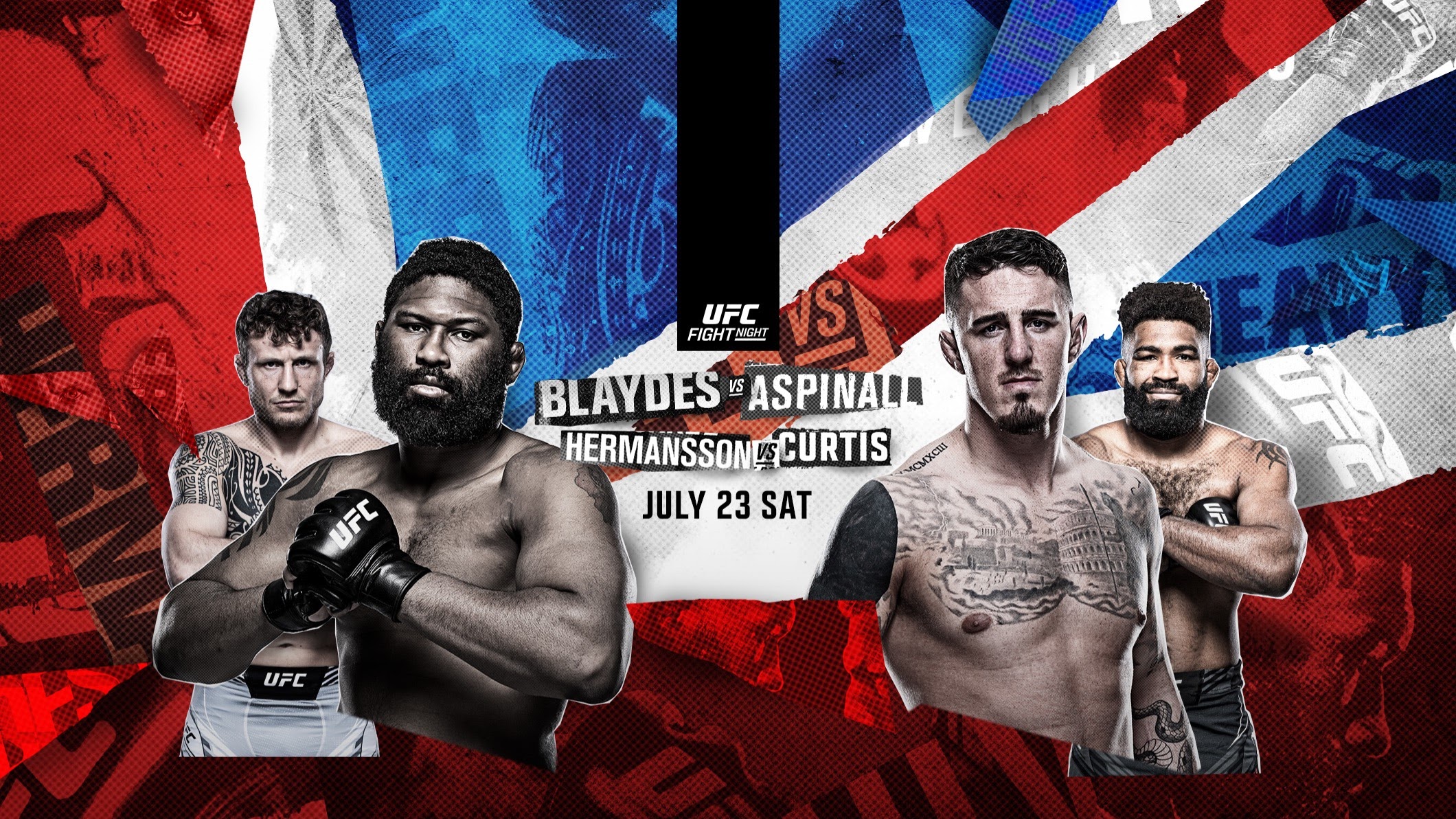 UFC on ESPN+ 66 - Londres - Poster et affiche