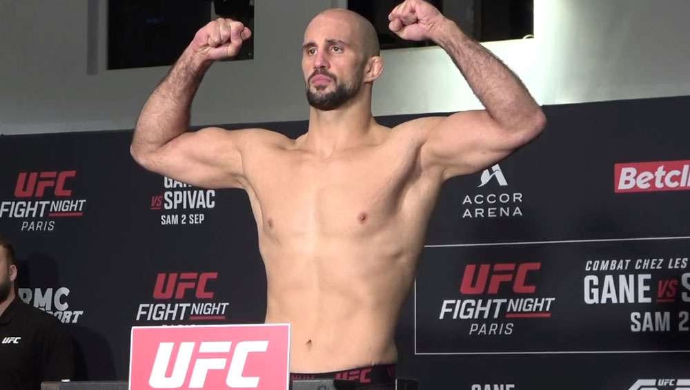 UFC Paris la pesée offcielle : Volkan Oezdemir