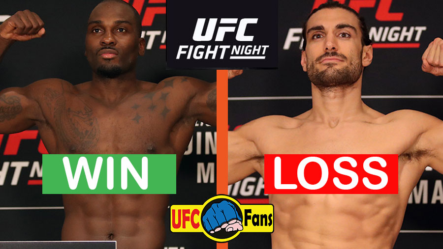 Derek Brunson contre Elias Theodorou