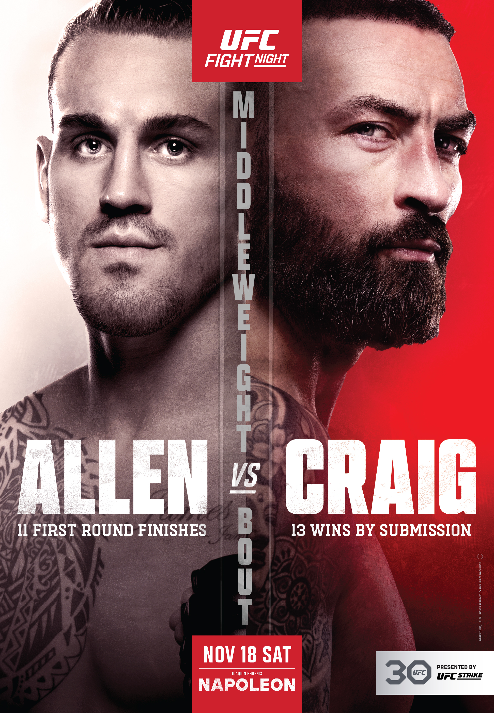 UFC on ESPN+ 90 - Las Vegas - Poster et affiche