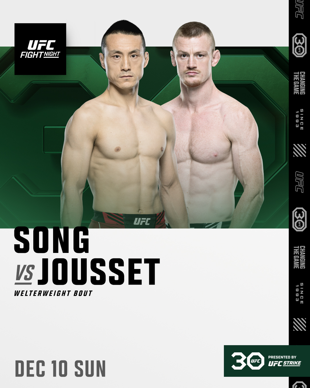 UFC on ESPN+ 91 - Las Vegas - Poster et affiche