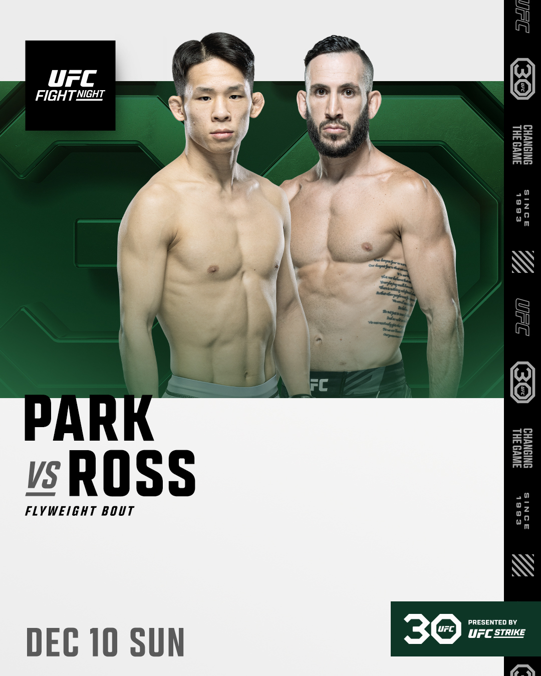 UFC on ESPN+ 91 - Las Vegas - Poster et affiche