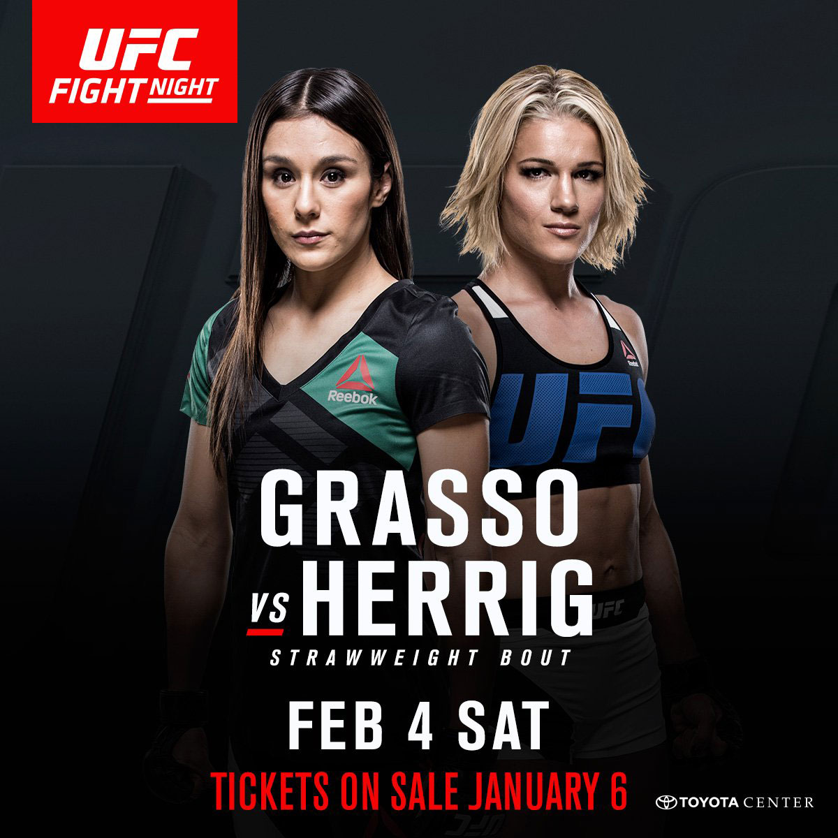 Poster/affiche UFC Fight Night 104 - Houston