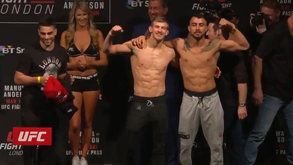 Arnold Allen contre Makwan Amirkhani