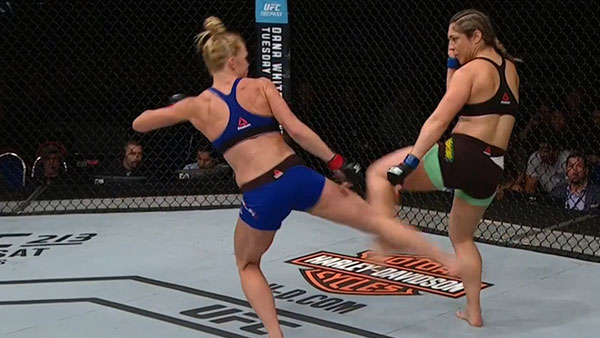 Holly Holm contre Bethe Correia