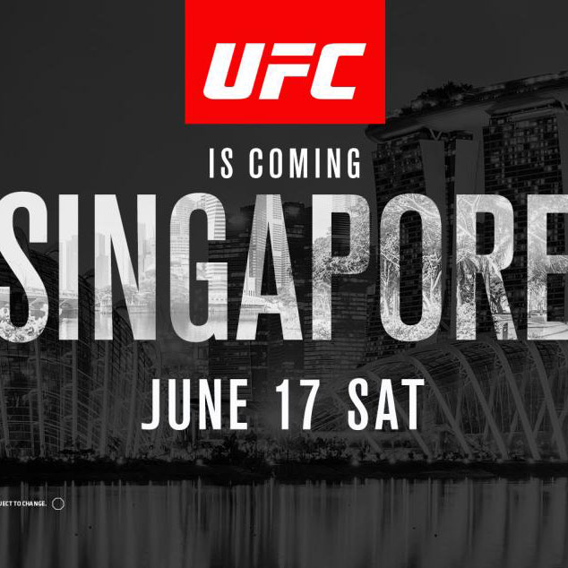 Poster/affiche UFC Fight Night 111 - Singapoure