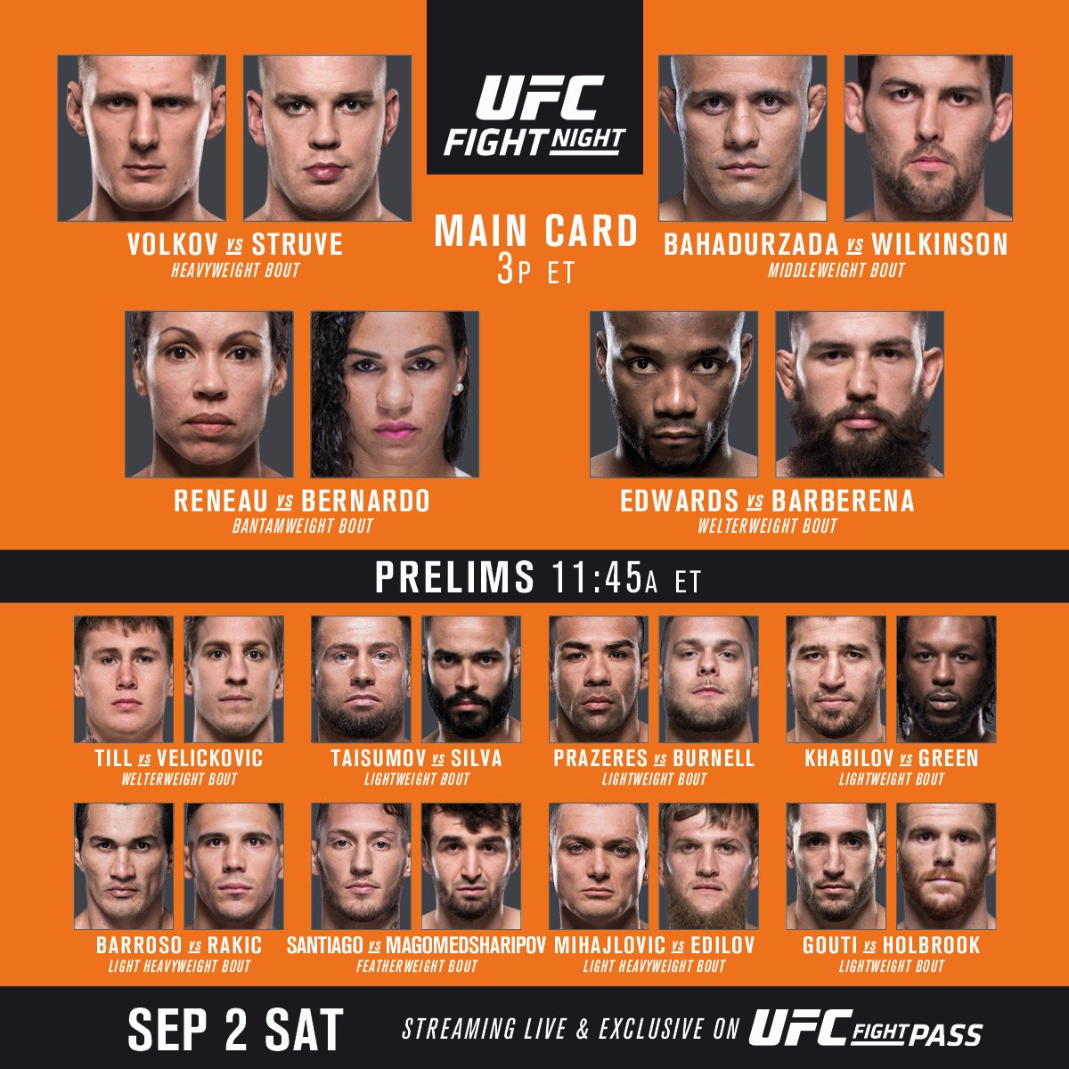 UFC Fight Night  115