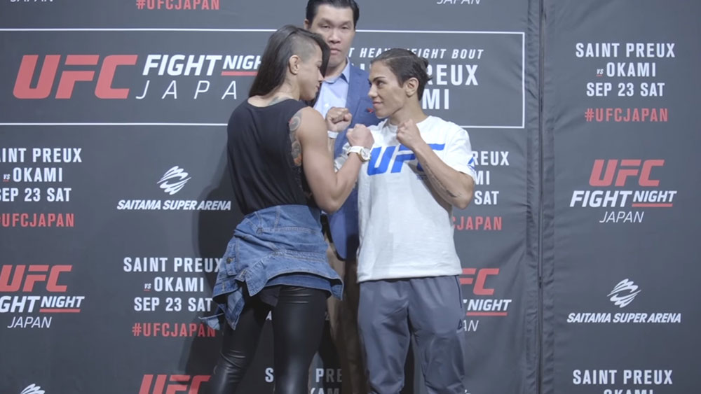 Claudia Gadelha contre Jessica Andrade