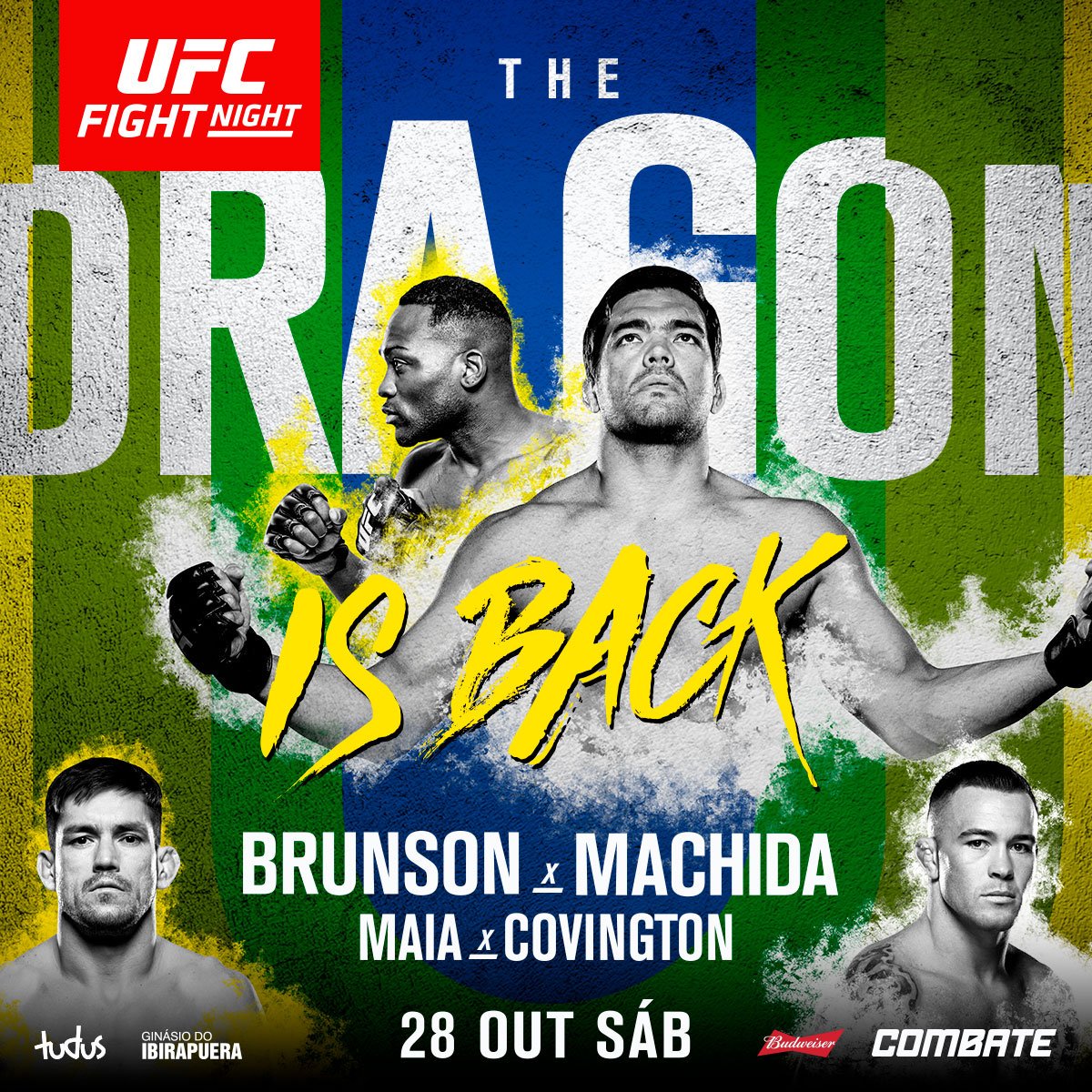 Poster/affiche UFC Sao Paulo