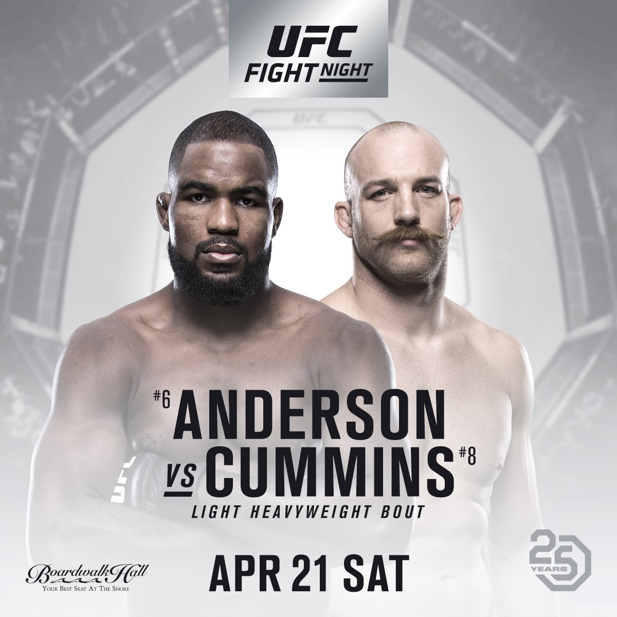 Poster/affiche UFC Atlantic City