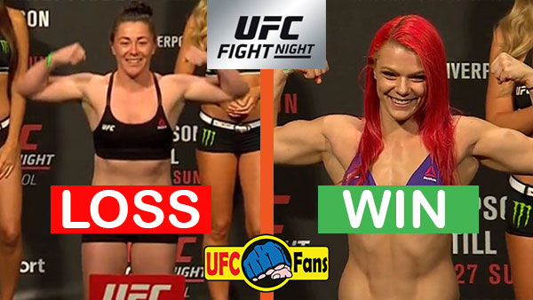 Molly McCann contre Gillian Robertson