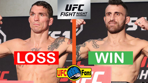 Darren Elkins contre Alexander Volkanovski