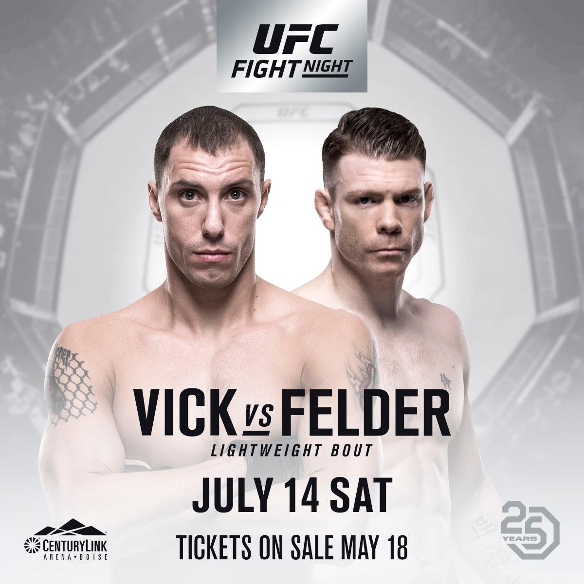 Poster/affiche UFC Boise