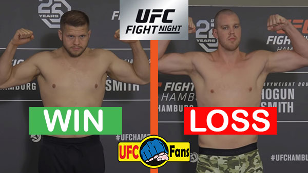 Marcin Tybura contre Stefan Struve