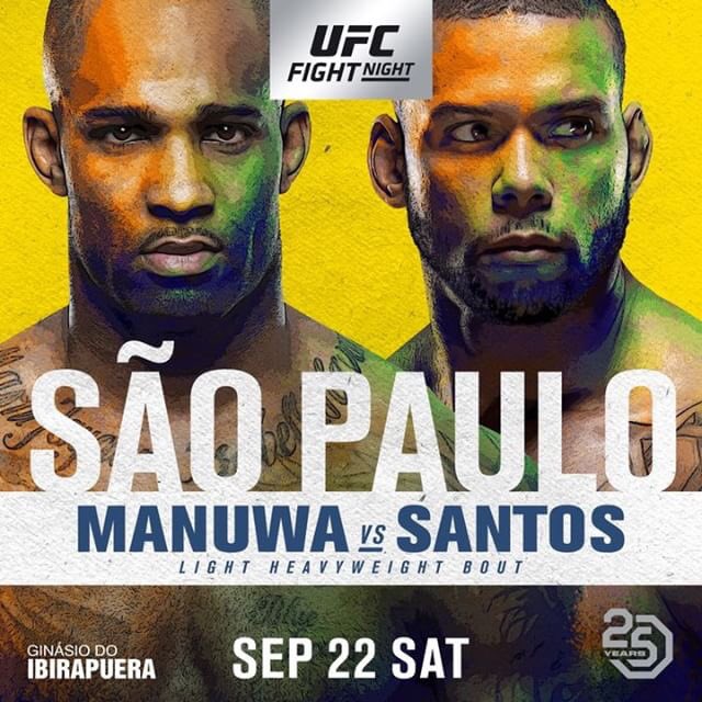 Poster/affiche UFC Sao Paulo