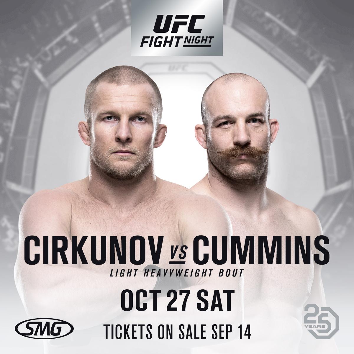 Poster/affiche UFC Moncton