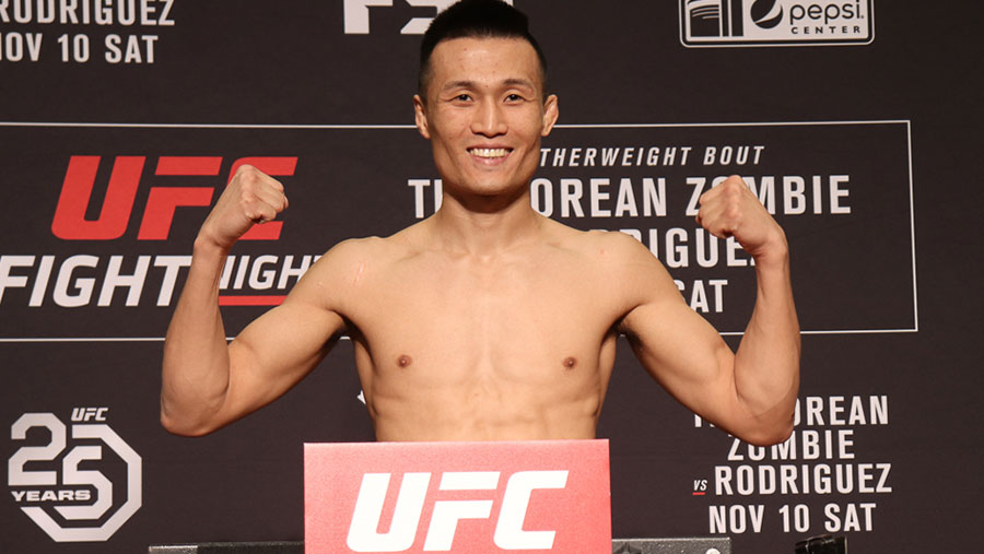 UFC Fight Night 139 - Chan Sung Jung contre Yair Rodriguez