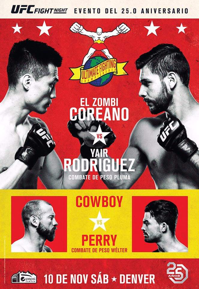 Poster/affiche UFC Denver