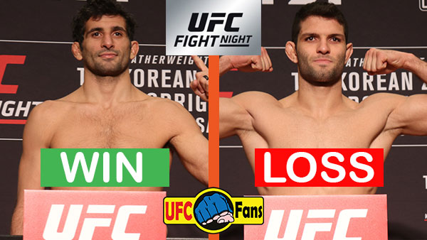 Beneil Dariush contre Thiago Moises