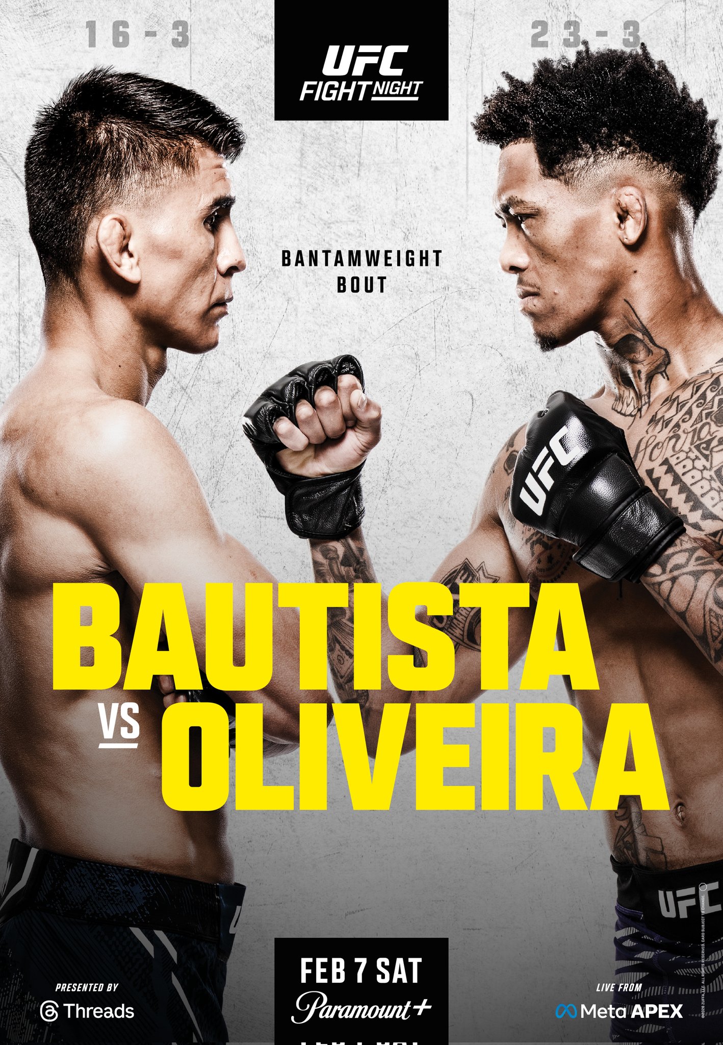 UFC Fight Night 266 - Las Vegas - Poster et affiche