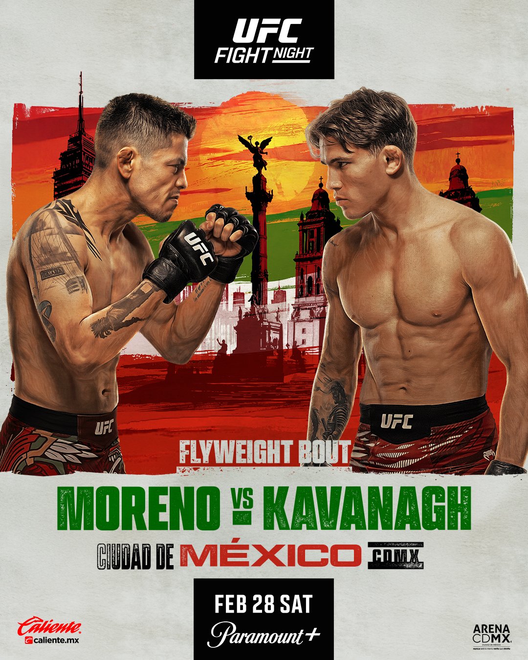 UFC Fight Night 268 - Mexico - Poster et affiche