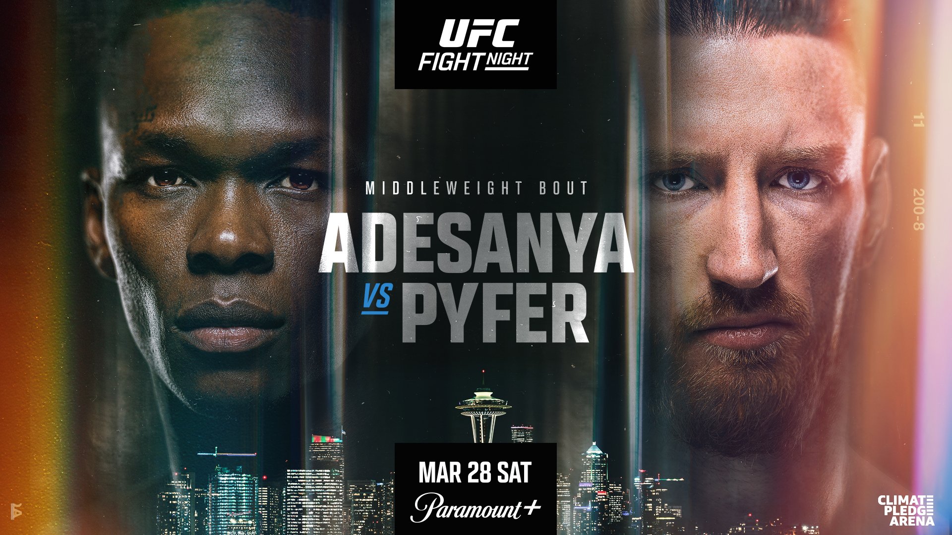 UFC Fight Night 271 - Seattle - Poster et affiche