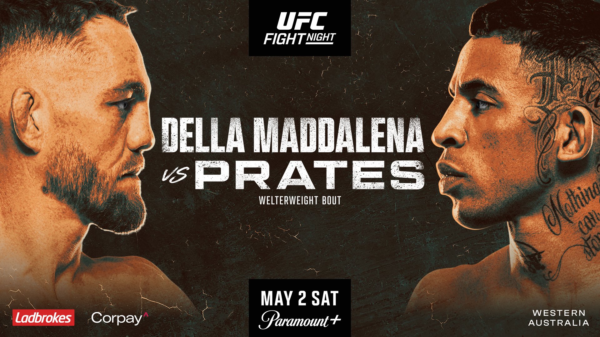 UFC Fight Night 275 - Perth - Poster et affiche