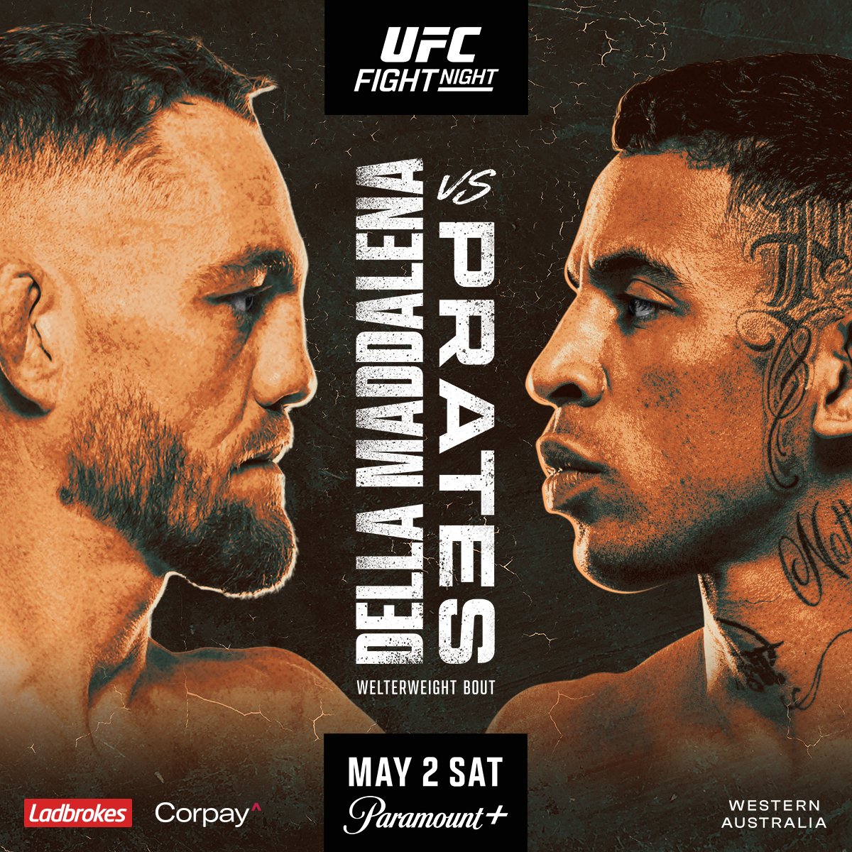 UFC Fight Night 275 - Perth - Poster et affiche